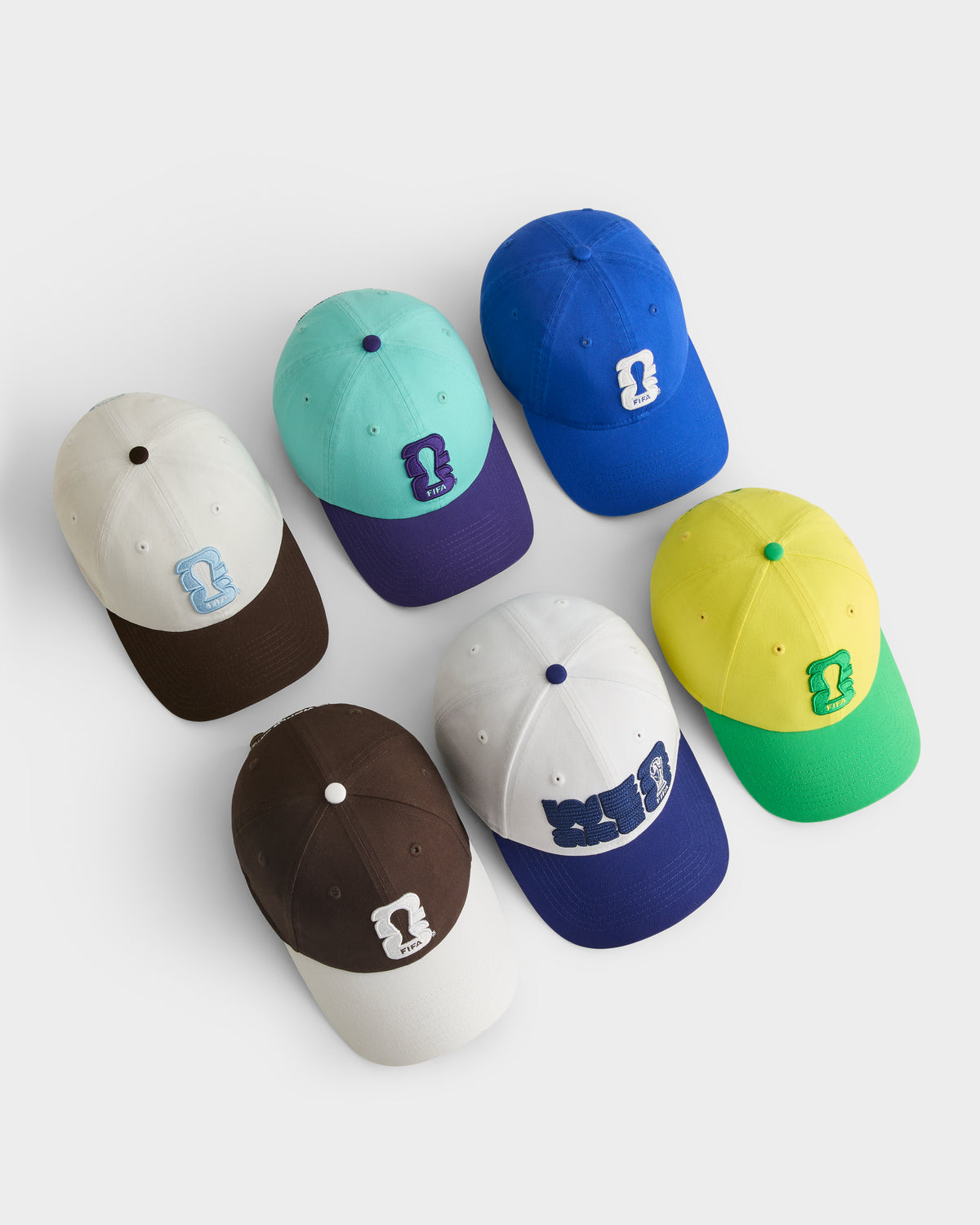 Atelier Sportif FIFA World Cup 26 caps, art directed product shot